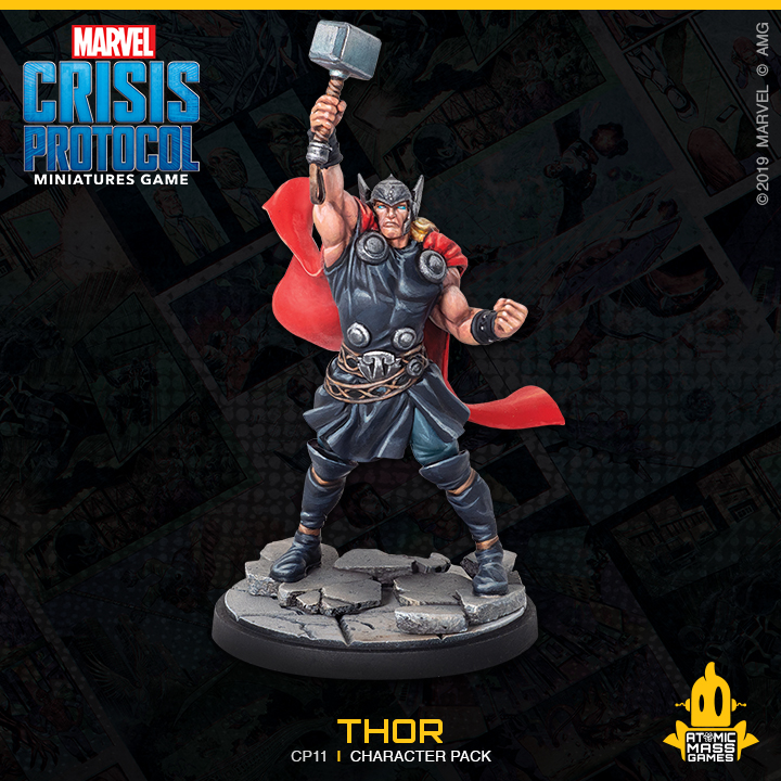 Marvel Crisis Protocol : Thor and Valkyrie Character Pack